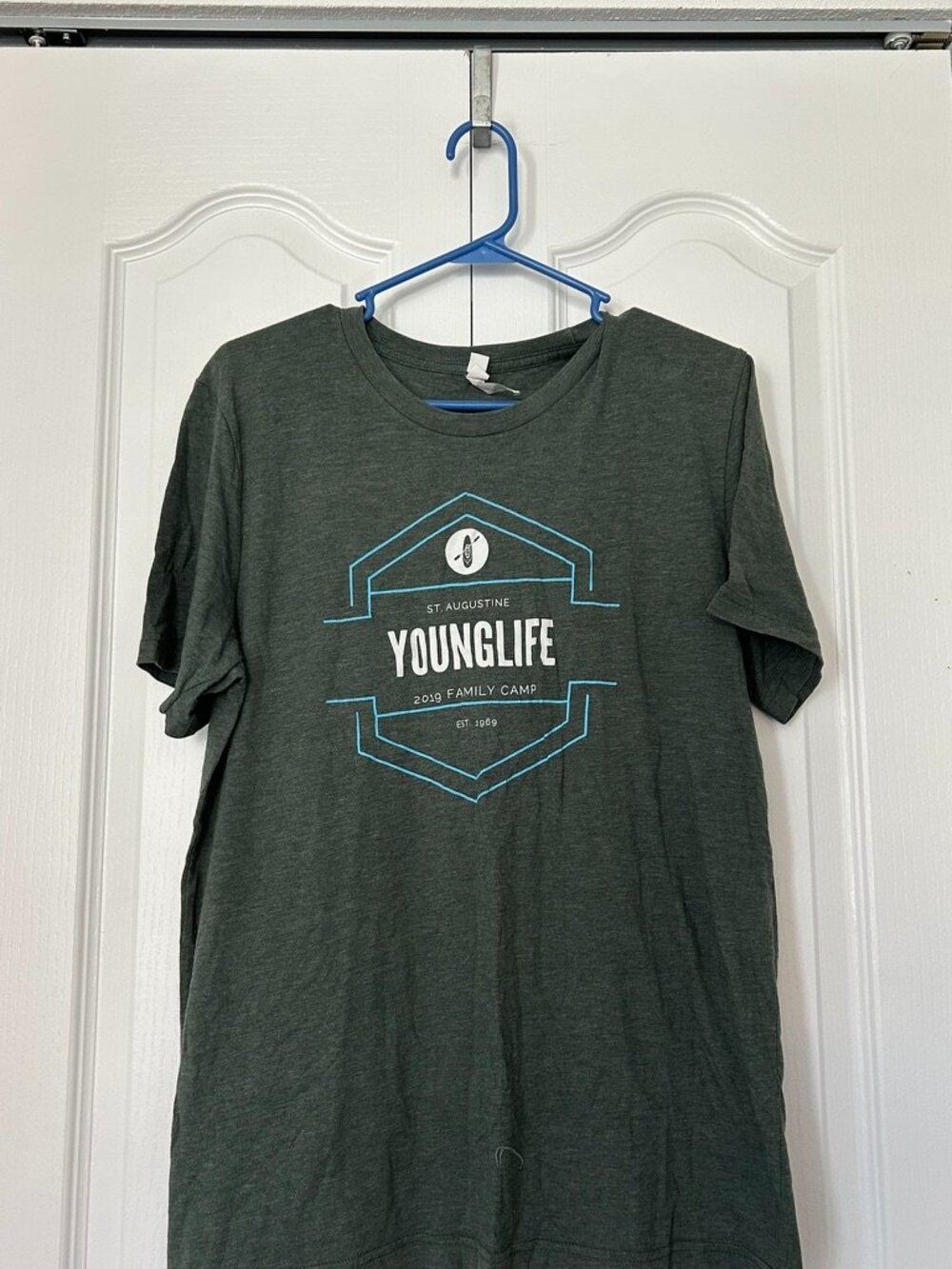 Bella + Canvas Younglife St. Augustine Family Camp 2019 T-Shirt | Size Large